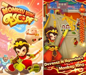 Le jeu mobile Monkey King Escape