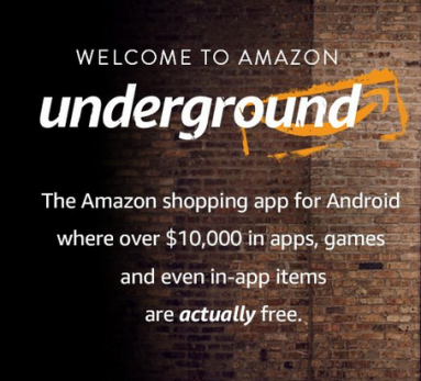 Amazon Undergroud : la nouvelle e-boutique d'Amazon !
