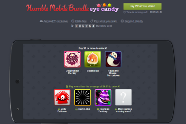 Humble Mobile Bundle Eye Candy : de nouveaux jeux smartphones et PC qui t’émerveilleront.